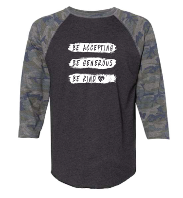 Generation G Camo 3/4 Sleeve