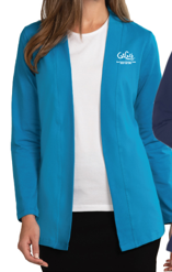 GiGi's Branded Turquoise Flyaway Jacket