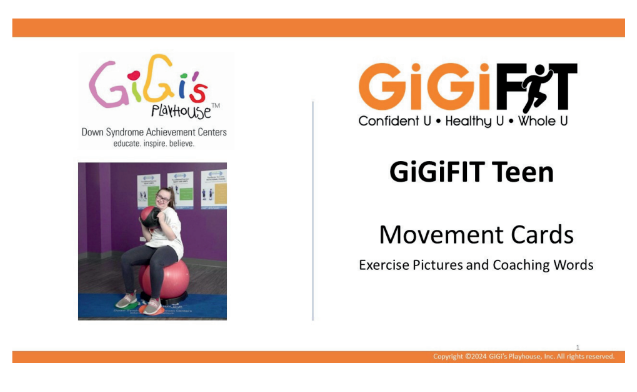 GiGiFIT Movement Cards