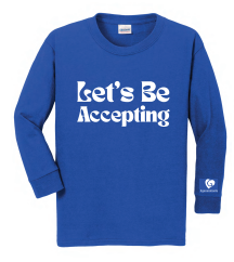 Let's Be Accepting Long Sleeve - Youth