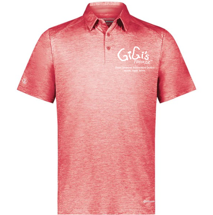 GiGi's Branded Red Holloway Polo