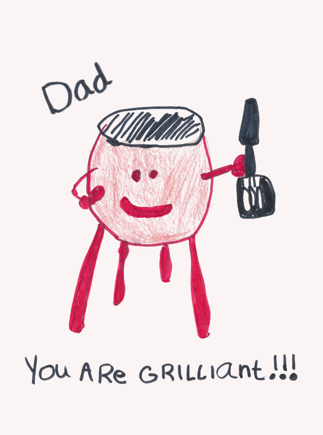 Dad, You Are Grilliant Card