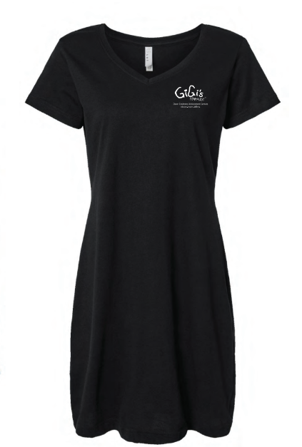 GiGi's Branded Lat-V T-Shirt Dress