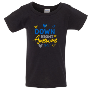 Down Right Awesome T-Shirt - Toddler