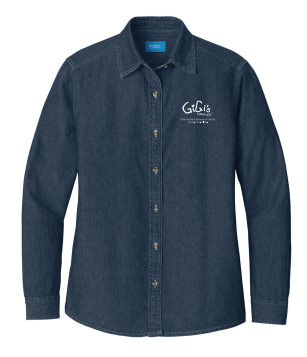 Port and Company Ladies Denim Shirt