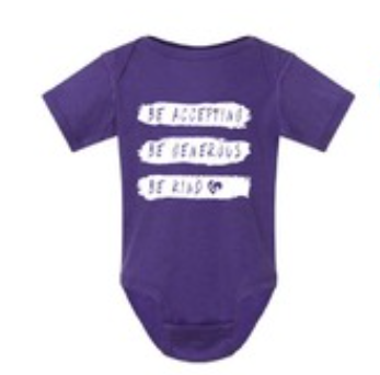 Generation G Purple Infant Onesie