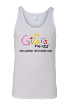 GiGi's Branded White Tank Top