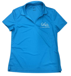 GiGi's Branded Ladies Tidal Blue Nike Dri-Fit Polo